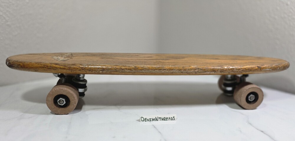 Vintage 60s Wooden Skateboard 22" Hobie Super Surfer Original Wheels 🇺🇸 RARE